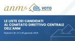 Le liste dei candidati al Comitato Direttivo Centrale dell’ANM - 